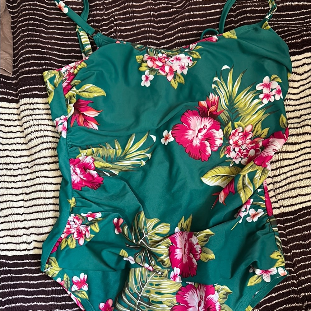 Floral One-Piece Swimsuit